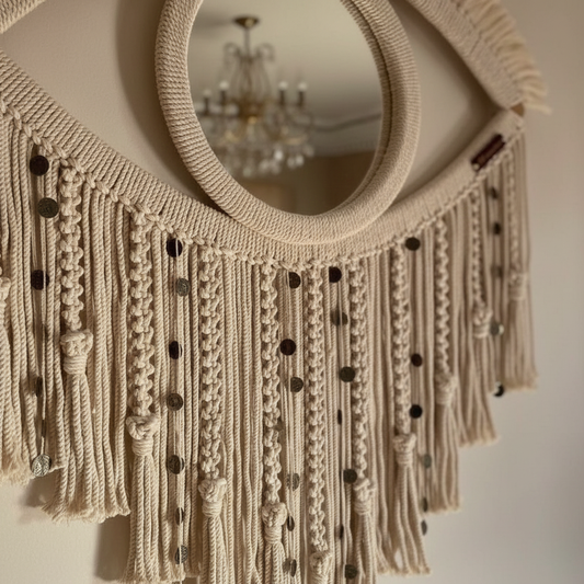 Nudra Mirror Macrame