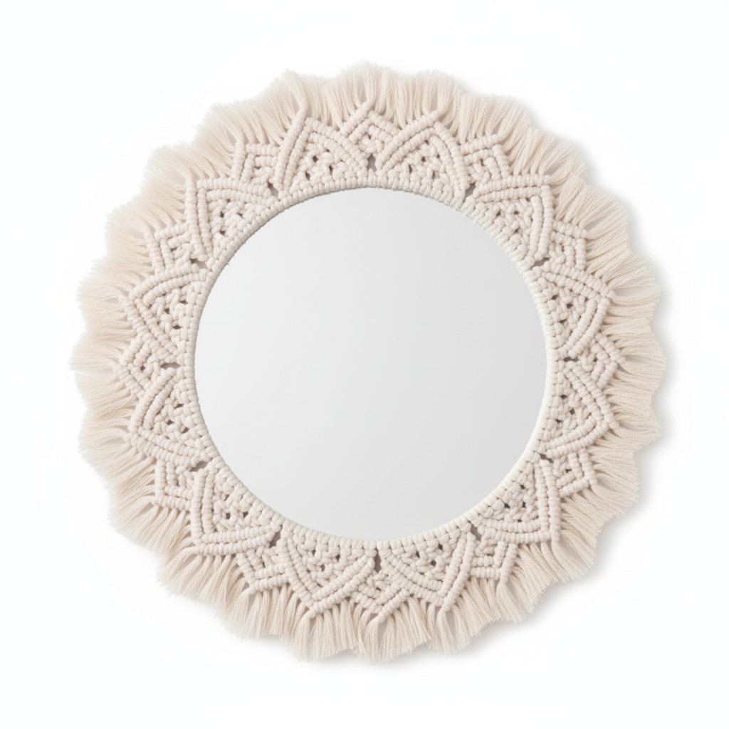 Silva Mirror Macrame