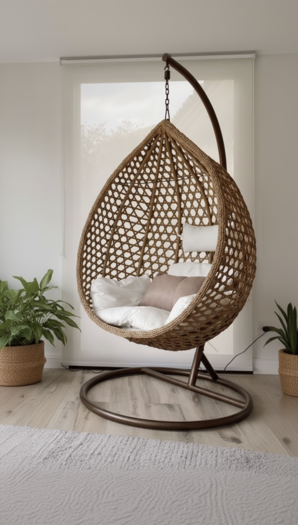 Forest Rattan Swing